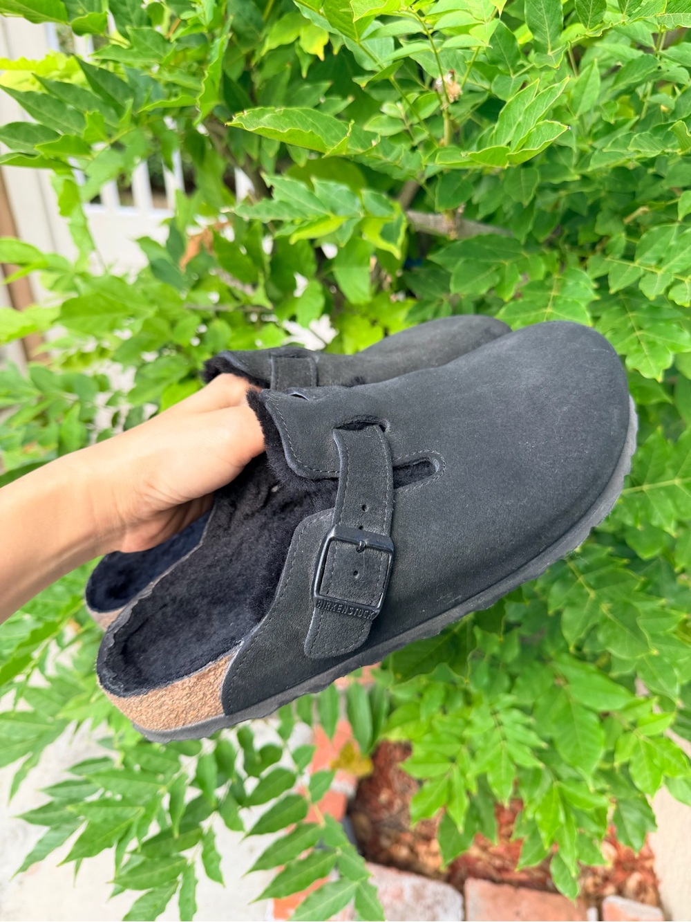 BIRKENSTOCK BOSTON SHEARLING size 40